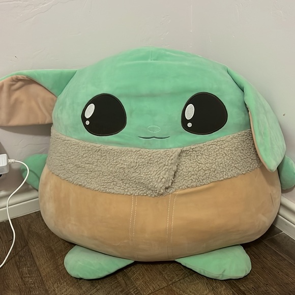 Squishmallows Toys Baby Yoda Squishmallow And Pop Grogu With Butterfly New Poshmark